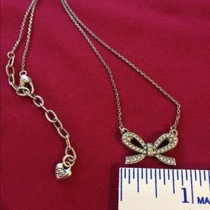 Brighton bow pendant